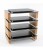 Custom Design Milan Reference 10 ''Acoustic'' 4 Shelf HiFi Equipment Stand