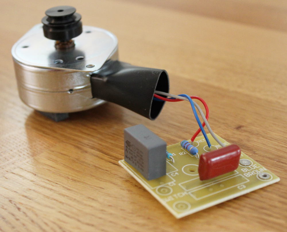 Rega RP1 Turntable Replacement Motor and PCB