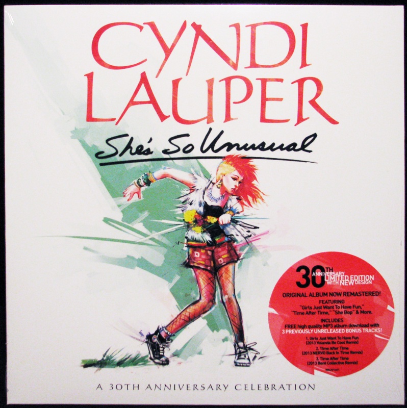 Cyndi Lauper She's So Unusual 30th Anniversary Ltd Edition Vinyl LP eBay