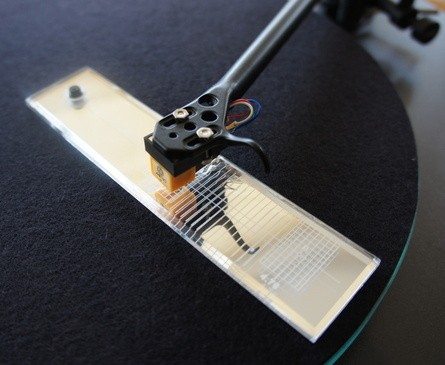 Analogue Studio Mirrored Cartridge Alignment Protractor