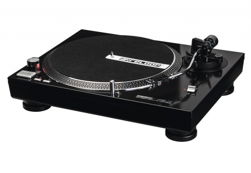 Reloop RP2000USB Turntable / ADM5 Active Speakers Complete Vinyl System
