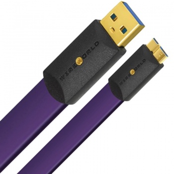 WireWorld Ultraviolet 8 USB 3.0 A-B 1.0m SuperSpeed Cable - NEW OLD STOCK