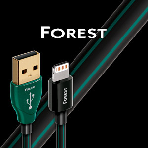 Audioquest Lightning to USB Forest Cable 0.75m - NEW OLD STOCK