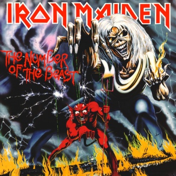 Iron Maiden - Number Of The Beast 180g Vinyl LP (Parlophone 2564625240)
