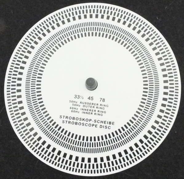 Analogue Studio Strobe Speed Test Disc (105mm Diameter)