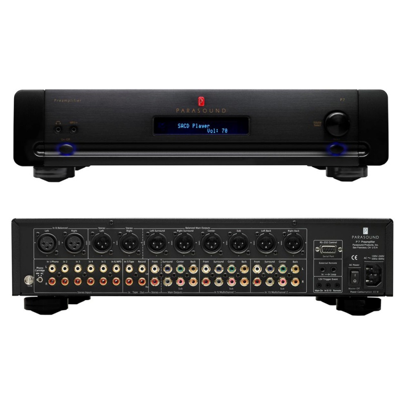 Parasound Halo P7 MultiChannel Preamplifier
