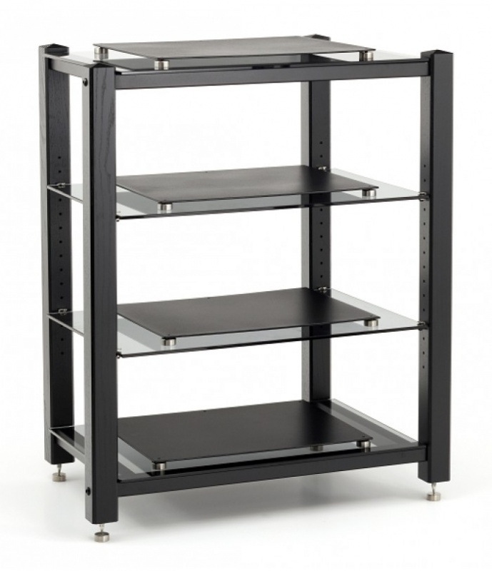 Custom Design Icon Signature "Acoustic" 4 Shelf HiFi Equipment Stand