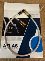 Atlas Element 75 Ohm S/PDIF RCA-BNC Interconnect 0.5m - NEW OLD STOCK