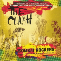 The Clash - Combat Rockers Numbered Edition 2x 10'' Tri-Coloured Clear Vinyl LP CPLTIV032