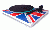 Rega RP3 Turntable - Union Jack Edition - Fitted with Rega Elys 2 Cartridge
