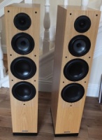 Spendor A9 Floorstanding Loudspeakers Light Oak (Pre-owned)