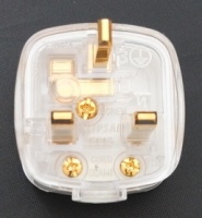 Isoclean Audiophile Gold-Plated UK 13A Mains Plug