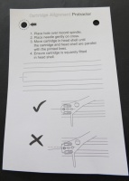 Rega Cartridge Alignment Protractor Gauge