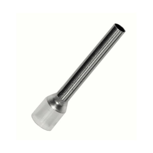 WBT0452 Cable End Crimp Sleeves (12 AWG) 4.0 mm Silver Crimp Sleeve