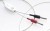 Crystal Cable Reference Diamond Speaker Cable with Splitters