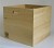 Music Box Design Vinyl LP Storage Box - Natural Oak