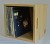 Music Box Design Vinyl LP Storage Box - Natural Oak