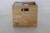 Music Box Design Vinyl LP Storage Box - Oiled Oak