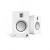 Kanto TUK Powered Bookshelf Speakers White - NEW OLD STOCK