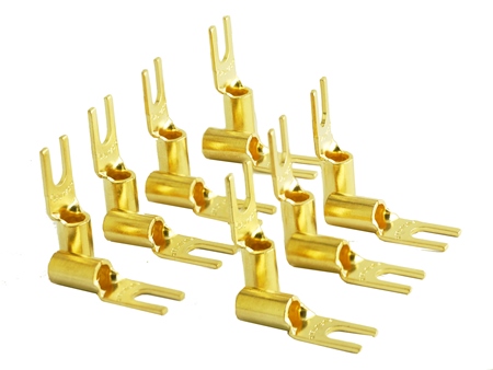 Furutech FP-209-10 Spade Terminals - Pack of 10 - Analogue Seduction