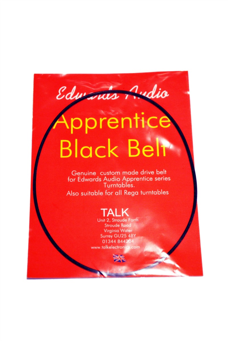 Edwards Audio Drive Belt Black Apprentice LITE and Blue Little Belter 