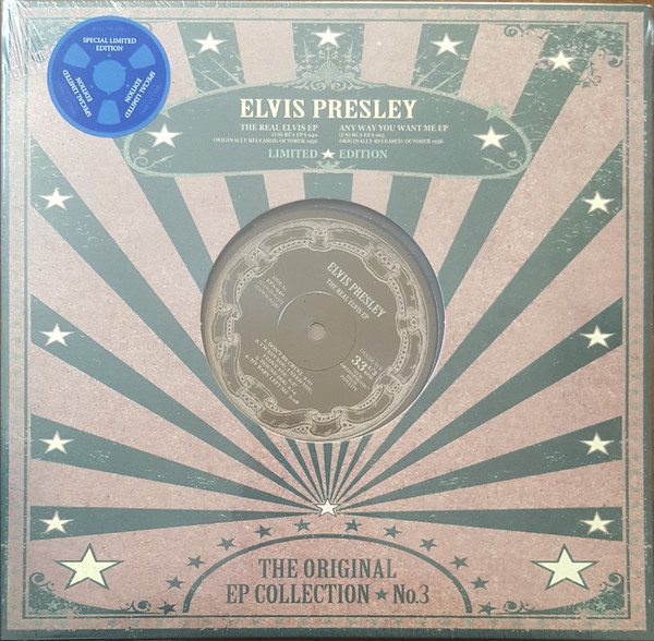Elvis Presley The Original EP Collection No.3 10'' VINYL LP