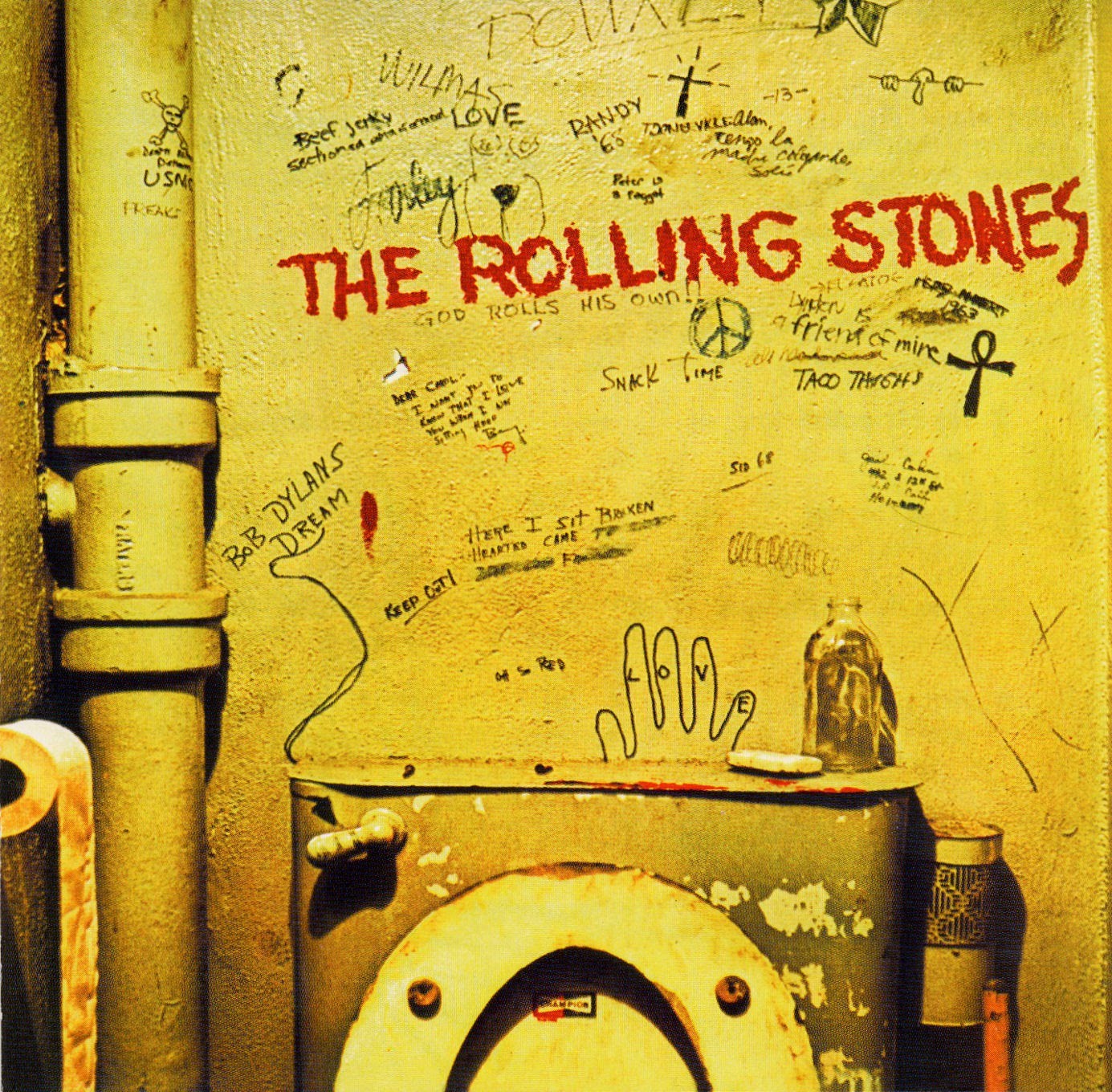 Rolling Stones/Beggars BanquetレコードLP1968 The Rolling Stones - Beggars Banquet Vinyl LP 018771953913