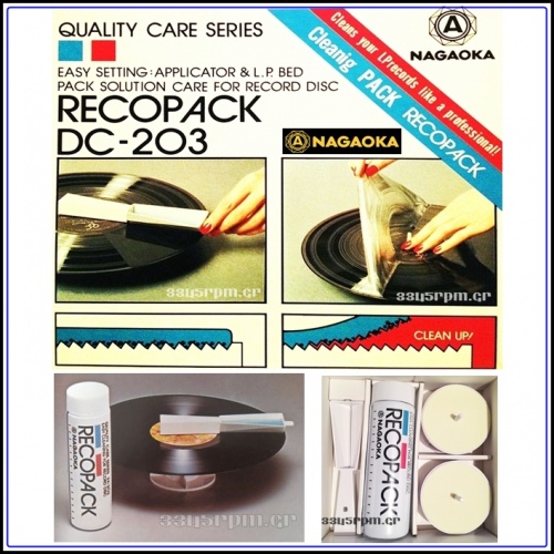 Nagaoka DC-203 Record Cleaning Kit