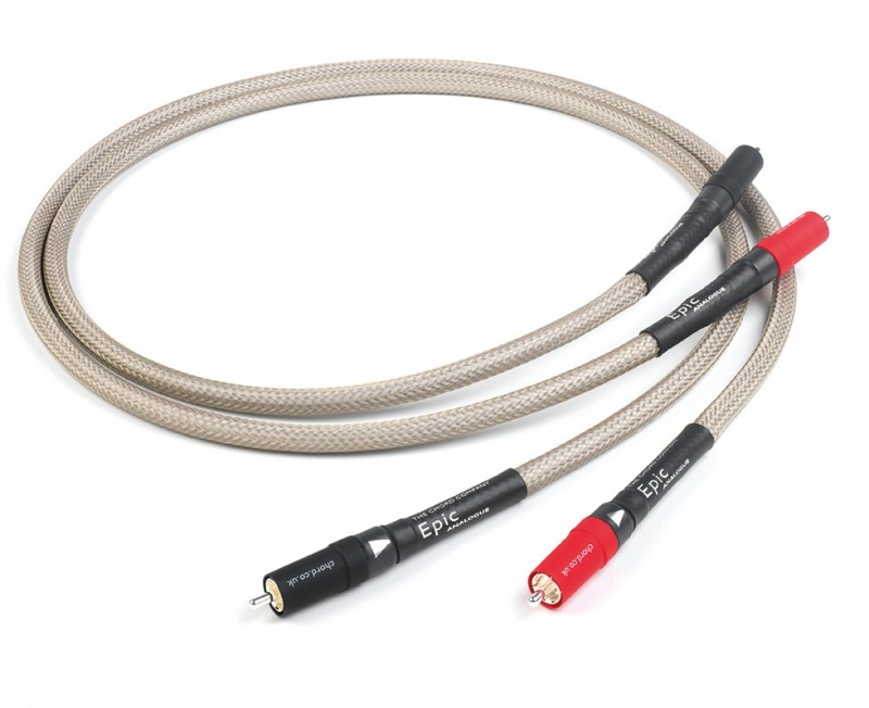 Chord Company Epic Analogue Interconnects 2RCA-2RCA 3.0m - NEW OLD STOCK