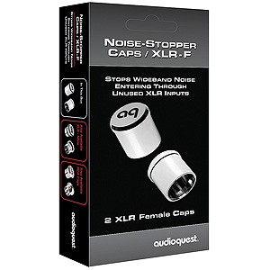 AudioQuest Noise-Stopper XLR Caps (Pack of 2)