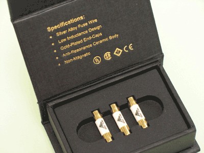 AMR Audiophile Gold Hi-Fi Fuse 32mm x 6.3mm (F)