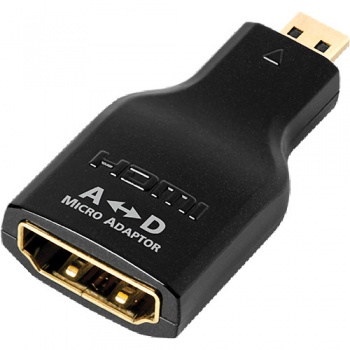 AudioQuest HDMI Type-A Female to Micro-HDMI Type-D Male Adapter