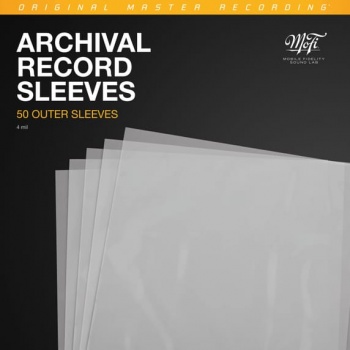 Mobile Fidelity Outer Archival Record Sleeves (Pack of 50)