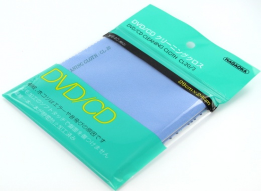 Nagaoka CL-20/3 CD/DVD Cleaning Cloth