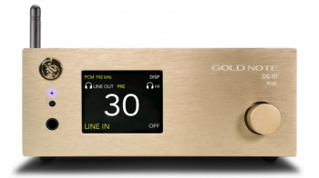 Gold Note DS-10 PLUS DAC, Streamer & Headphone Amplifier