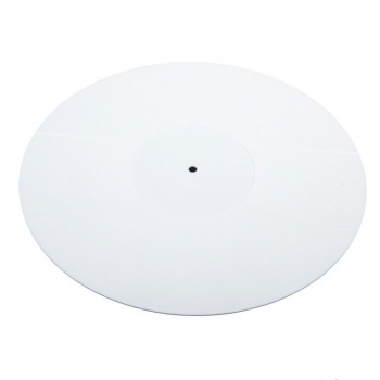 Analogue Studio White Perspex (Acrylic) Turntable Mat