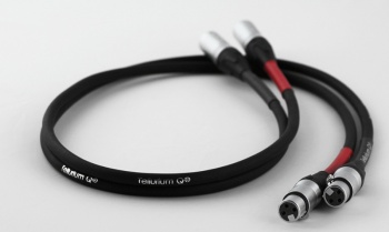 Tellurium Q Black XLR Balanced Interconnects 2.0m - NEW OLD STOCK