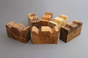 Cardas Small Myrtlewood Blocks W Double Notch (Set of 6)