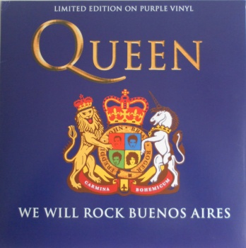 Queen - We Will Rock Buenos Aires VINYL LP LTD EDITION PURPLE VINYL CPLVNY323