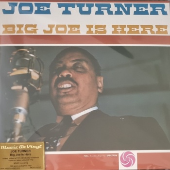 Joe Turner - Big Joe Is Here VINYL LP LTD EDTION SILVER MOVLP3127
