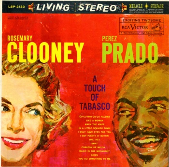 Rosemary Clooney & Perez Prado - A Touch Of Tabasco VINYL LP LSP-2133