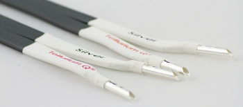 Tellurium Q Silver MkII Biwire Jumper Links (Spade to Banana) NEW OLD STOCK