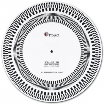 Pro-ject Strobe-It Speed Test Disc