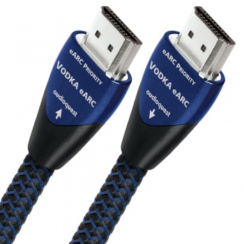 AudioQuest Vodka eARC 48Gbps High Speed HDMI Cable