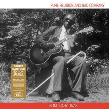 Blind Gary Davis - Pure Religion And Bad Company Deluxe Gatefold Edition Vinyl LP DOL970HG