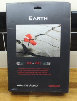 Audioquest Earth Analogue Interconnects XLR - XLR 1.5m - Ex Demo