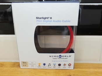 WireWorld Starlight 8 Digital Interconnect RCA-RCA 1.0m - Pre Owned