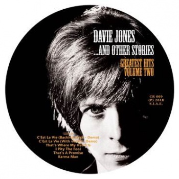 Davie Jones / David Bowie - And Other Stories - Greatest Hits Vol 2 VINYL LP CR009