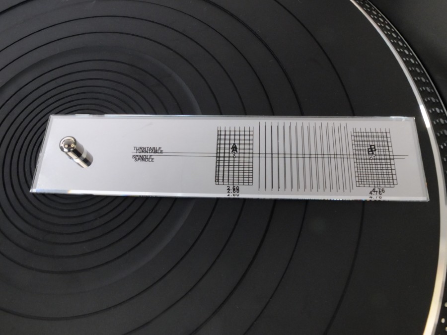 Analogue Studio Mirrored Cartridge Alignment Protractor - Analogue ...