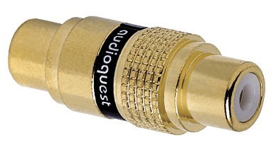 AudioQuest Female RCA to Female RCA Coupler - Analogue Seduction